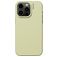 Nudient Base iPhone 15 Pro Max Siliconen Hoesje Backcover - Pale Yellow