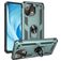 Mobigear Armor Ring Xiaomi Mi 11 Lite Hoesje Hardcase Backcover Shockproof met Ringhouder - Groen