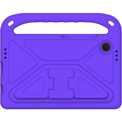 Mobigear AeroArmor Samsung Galaxy Tab A9 (2023) Kinder Tablethoes met Handvat + Stylus Houder - Paars