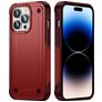 Mobigear Slim Armor iPhone 14 Pro Hoesje Hardcase Backcover Shockproof - Rood