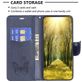 Mobigear Butterfly Samsung Galaxy A54 Hoesje Bookcase Portemonnee - Blauw