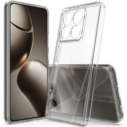 Mobigear Crystal Doorzichtig Xiaomi 14T Hoesje Flexibel TPU Backcover - Transparant