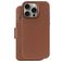 Decoded Detachable Wallet iPhone 16 Pro Max MagSafe Hoesje Echt Leer Uitneembare 2in1 Bookcase Portemonnee - Tan