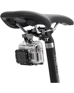 Puluz GoPro Saddle Telefoonhouder Fiets Fietsframe Klem - Universal - Zwart