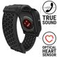 Catalyst Waterproof Case Siliconen Apple Watch - 41 mm Bandje Klemsluiting - Zwart