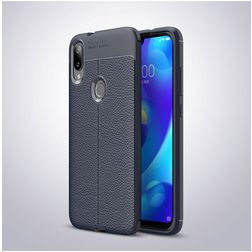 Mobigear Luxury Xiaomi Mi Play Hoesje Flexibel TPU Backcover - Marineblauw
