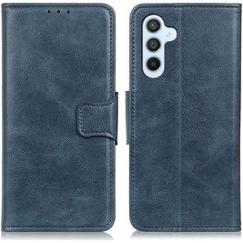 Mobigear Classy Samsung Galaxy A54 Hoesje Bookcase Portemonnee - Blauw