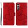 Mobigear Butterfly Samsung Galaxy A26 Hoesje Bookcase Portemonnee - Rood