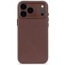 Decoded iPhone 17 Pro Max Hoesje Echt Leer Backcover Shockproof - Dark Ruby