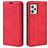 Mobigear Retro Slim Realme C35 Hoesje Bookcase Portemonnee - Rood