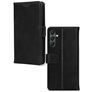Mobilize Wallet Samsung Galaxy A24 Hoesje Echt Leer Bookcase Portemonnee - Zwart
