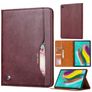 Mobigear Business Samsung Galaxy Tab A 10.1 (2019) Hoes Bookcase - Bordeaux Rood