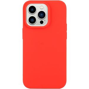 Mobigear Colors iPhone 14 Pro Max Hoesje Flexibel TPU Backcover - Rood