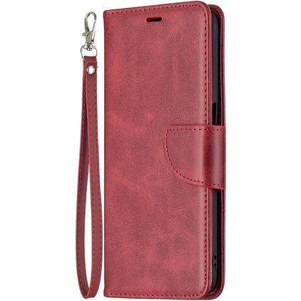 Mobigear Excellent Realme Narzo 30 5G‎ Hoesje Bookcase Portemonnee - Rood