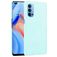 Mobigear Croco OPPO Reno 4 Hoesje Hardcase Backcover - Turquoise