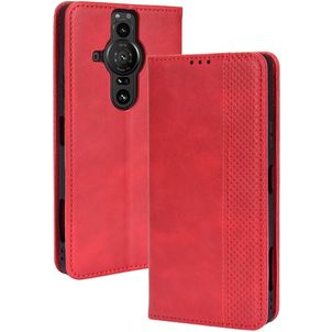 Mobigear Sensation Sony Xperia Pro-I Hoesje Bookcase Portemonnee - Rood