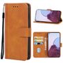 Mobigear Wallet OPPO Reno 7 Lite Hoesje Bookcase Portemonnee - Bruin