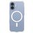 CARE by PanzerGlass Fashionable Doorzichtig iPhone 17 Siliconen MagSafe Hoesje Backcover - Transparant
