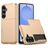 Mobigear Card Samsung Galaxy S26 Plus Hoesje Hardcase Backcover Shockproof met Pasjeshouder - Goud