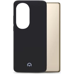Mobilize Rubber Gelly Huawei P50 Pro Hoesje Flexibel TPU Backcover - Matt Black
