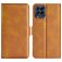Mobigear Slim Magnet Samsung Galaxy M53 Hoesje Bookcase Portemonnee - Cognac