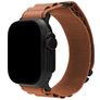 Mobilize Alpine Nylon Apple Watch Bandje Gespsluiting - 42/41/40/38 mm - Terracotta
