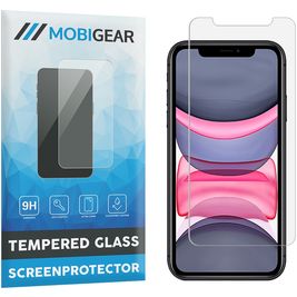 Mobigear iPhone 11 Glazen Screenprotector - Case Friendly