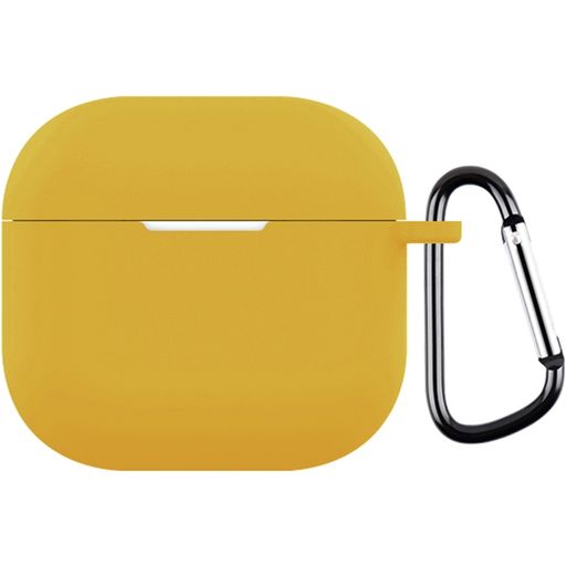 Mobigear Colors Apple AirPods 4 Hoesje Flexibel Siliconen - Geel