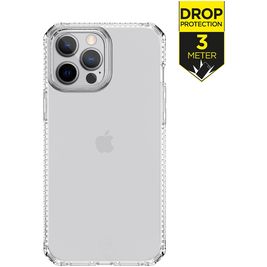 ITSkins SpectrumClear Doorzichtig iPhone 13 Pro Hoesje Flexibel TPU Backcover Shockproof - Transparant