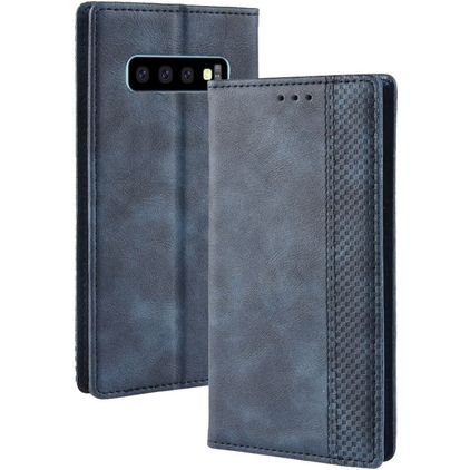 Mobigear Sensation Samsung Galaxy S10 5G Hoesje Bookcase Portemonnee - Blauw