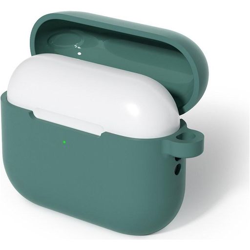 Mobigear Colors Apple AirPods Pro 3 Hoesje Flexibel Siliconen - Pine Green