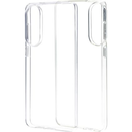 Mobiparts Classic Doorzichtig Samsung Galaxy S25 Edge Hoesje Flexibel TPU Backcover - Transparant