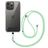 Mobigear Lanyard Universeel Telefoonkoord Verstelbaar - Groen Mobigear Lanyard Universeel Telefoonkoord Verstelbaar - Groen