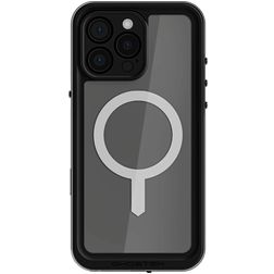 Ghostek Nautical Slim Doorzichtig iPhone 16 Pro Max Waterdicht MagSafe Hoesje Hardcase Backcover Shockproof - Transparant