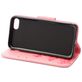 Mobigear Butterfly iPhone SE (2020) Hoesje Bookcase Portemonnee - Roze