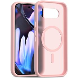 Mobigear Shockproof Google Pixel 9a MagSafe Hoesje Hardcase Backcover - Roze
