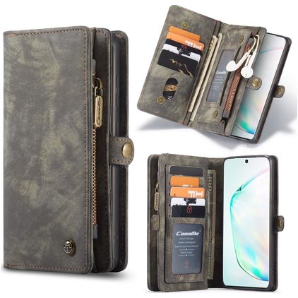 Caseme 008 Samsung Galaxy S20 Hoesje Uitneembare 2in1 Bookcase Portemonnee - Zwart