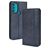 Mobigear Sensation Motorola Moto G71 5G Hoesje Bookcase Portemonnee - Blauw