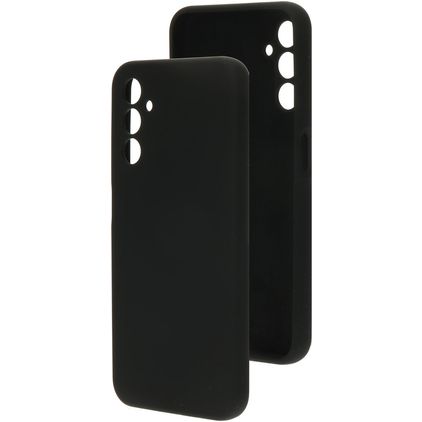 Mobiparts Samsung Galaxy A14 Siliconen Hoesje Backcover - Zwart