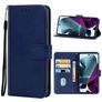 Mobigear Wallet Motorola Moto G200 5G Hoesje Bookcase Portemonnee - Blauw