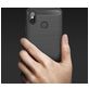 Mobigear Brushed Slim Xiaomi Mi Max 3 Hoesje Flexibel TPU Backcover - Marineblauw