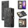 Caseme 008 Samsung Galaxy S10 Hoesje Uitneembare 2in1 Bookcase Portemonnee - Zwart