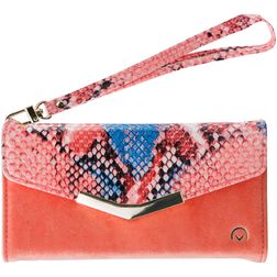 Mobilize Gelly Velvet Samsung Galaxy S8 Hoesje Uitneembare 2in1 Clutch - Coral Snake