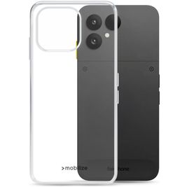 Mobilize Gelly Case Doorzichtig Fairphone 6 Hoesje Flexibel TPU Backcover - Transparant