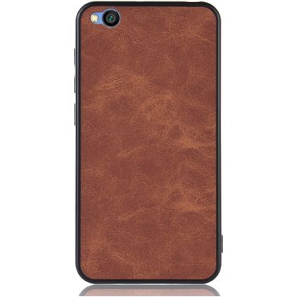 Mobigear Excellent Xiaomi Redmi Go Hoesje Hardcase Backcover - Bruin