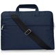 Mobigear Denim Zipper Laptop Schoudertas 13 - 14 inch Laptoptas - Marineblauw