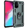 Mobigear Armor Ring Samsung Galaxy S20 Ultra Hoesje Hardcase Backcover Shockproof met Ringhouder - Groen