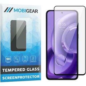 Mobigear Premium Motorola Edge 30 Neo Glazen Screenprotector - Case Friendly - Zwart