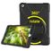 Mobigear SureGrip XGuard iPad 5 (2017) Hoes Hard Kunststof,Siliconen Backcover + Standaard - Zwart