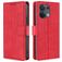 Mobigear Croco OPPO Reno 8 5G Hoesje Bookcase Portemonnee - Rood